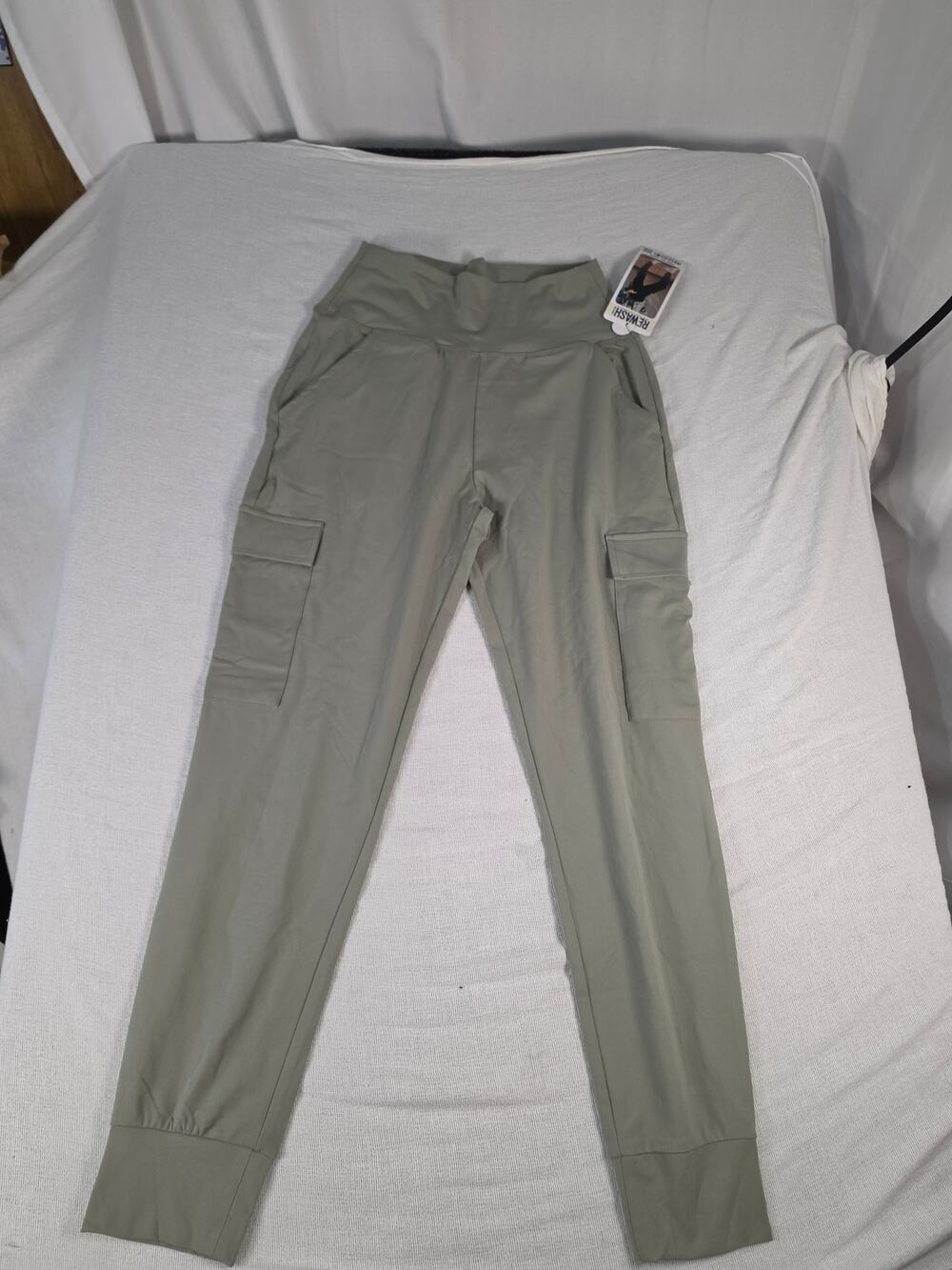 Rewash Active Knit Cargo Joggers High Rise XS NWT
